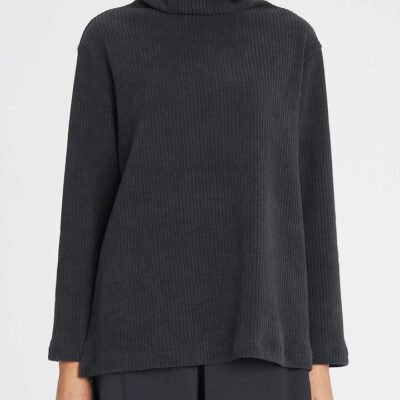 Mela Purdie Funnel Sweater — Phantom