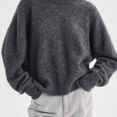 Morrison Albi Knit Pullover — Smoke