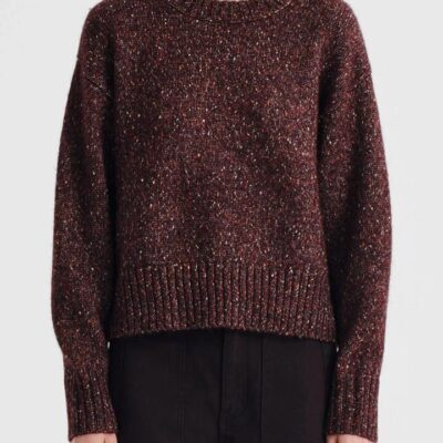 Morrison Zoe Knit Pullover — Boysenberry