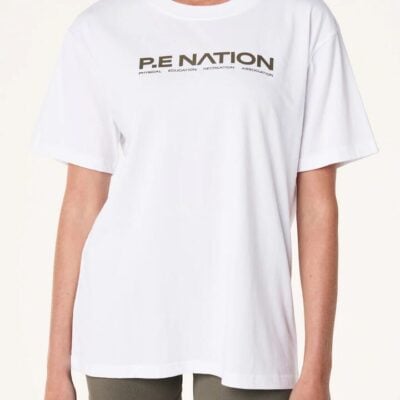 P.e Nation Aero Tee — Optic White / Khaki