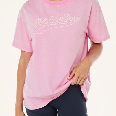 P.e Nation Formation 2 Tee — Pink