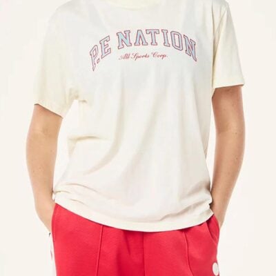 P.e Nation Heritage Tee — Whisper White