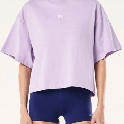 P.e Nation Superfine Tee — Violet