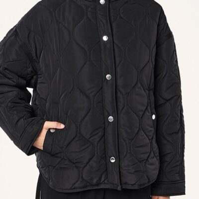 P.e Nation Surge Quilt Jacket — Black