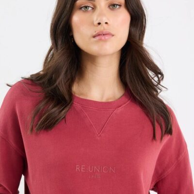 Re:union Label Scribe Paprika Cotton Re:union Sweatshirt
