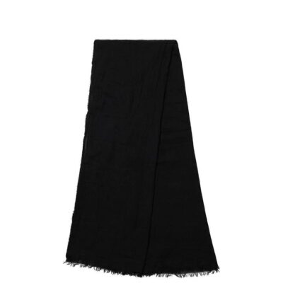 Rick Owens Kika Mega Scarf in Black / Os