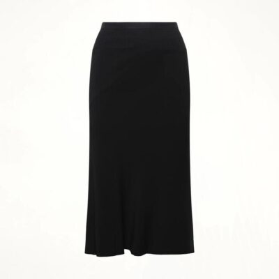 Rick Owens Knee Bias Light Skirt in Black / 38