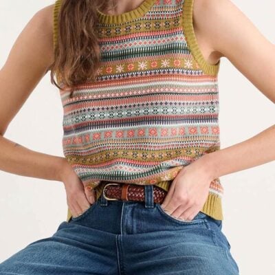 Seasalt Cove Cottage Vest — Multi