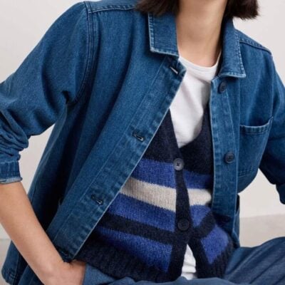 Seasalt Reading Rocks Jacket — MID Wash