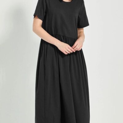 Verge Acrobat Koda Dress — Black