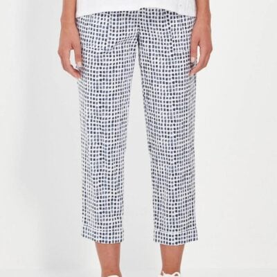 Verge Acrobat Tile Essex Pant — Denim Print