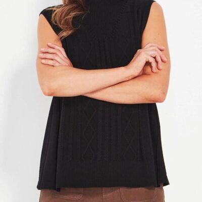 Verge Cherish Vest — Black