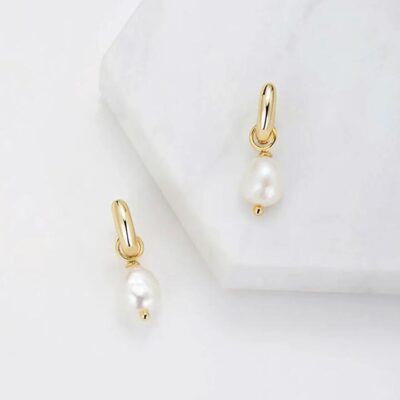 Zafino Charlie Mini Hoop — Gold