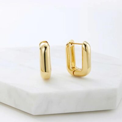 Zafino Eden Hoop — Gold