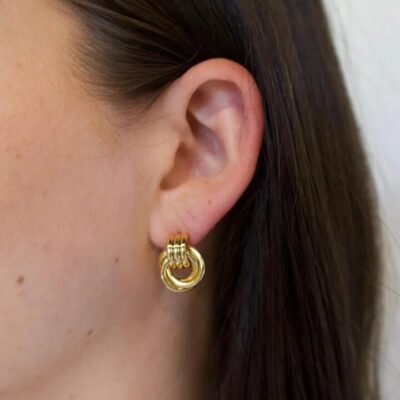 Zafino Poppy Earring — Gold
