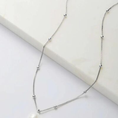 Zafino Prue Necklace — Silver