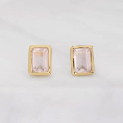 Zafino Sierra Stud Earring — Rose