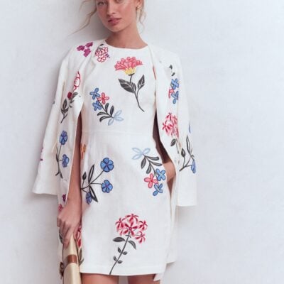 Boden Occasion Short Linen Dress