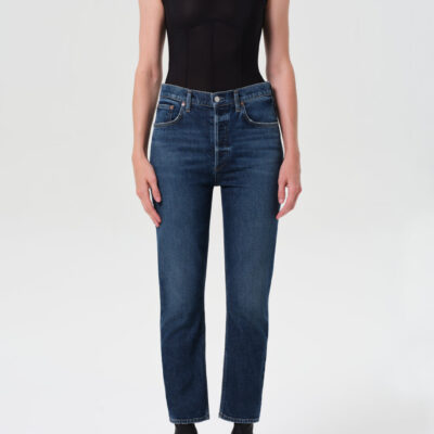 AGOLDE Riley High Rise Straight Crop (Weightless Stretch) - Image 1