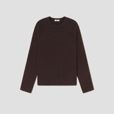 AGOLDE Payson Waffle Tee - Image 1