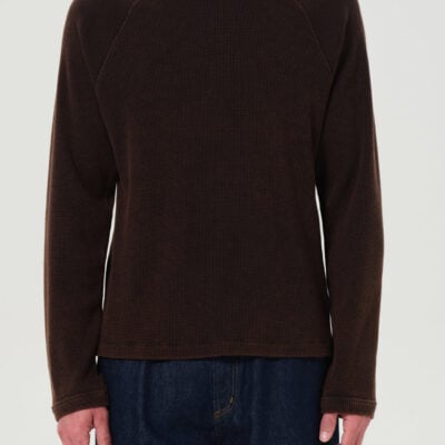 AGOLDE Payson Waffle Tee - Image 2