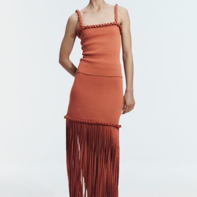 Aje Ribiona Knit Tank - Image 1