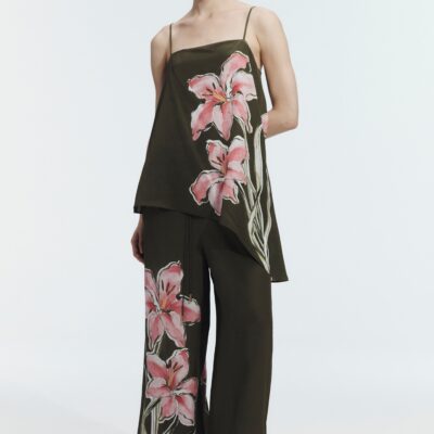Aje Rhea Silk Cami - Image 1