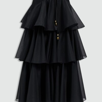 Aje Radiate Pleated Maxi Skirt - Image 2
