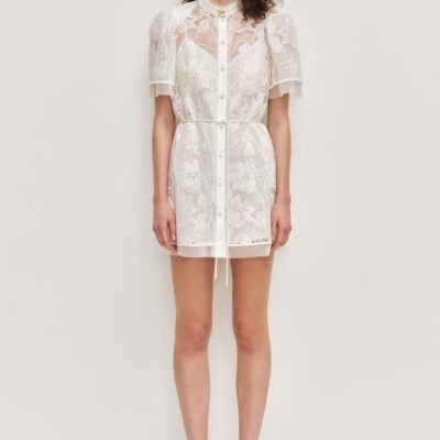 Aje Pippa Lace Mini Dress - Image 1