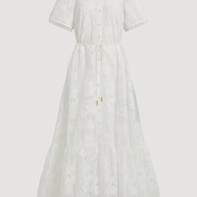 Aje Pippa Lace Midi Dress - Image 2
