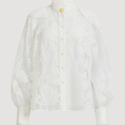 Aje Pippa Lace Blouse - Image 2