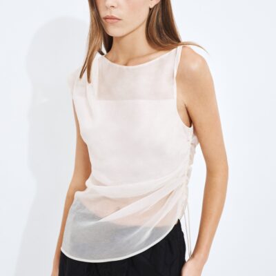 Aje Paige Organza Top - Image 1