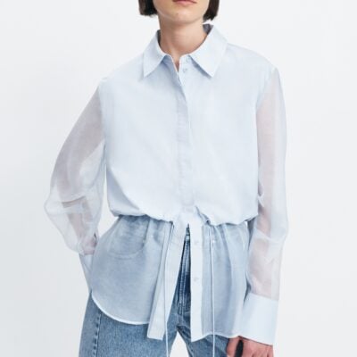 Aje Paige Organza Shirt - Image 1