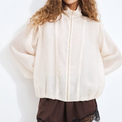 Aje Paige Organza Bomber - Image 1