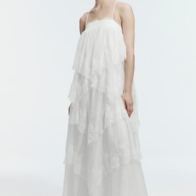 Aje Ophelia Lace Gown - Image 1