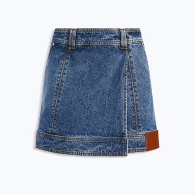 Aje Olivia Denim Mini Skirt - Image 2