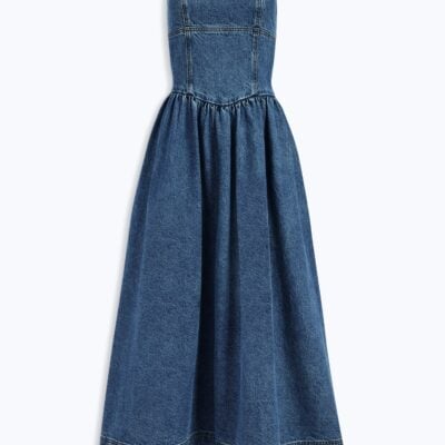 Aje Olivia Denim Maxi Dress - Image 2
