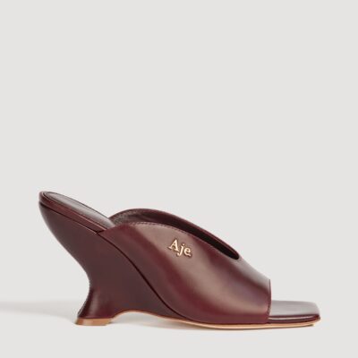 Aje Nokaya Wedge Mule - Image 1
