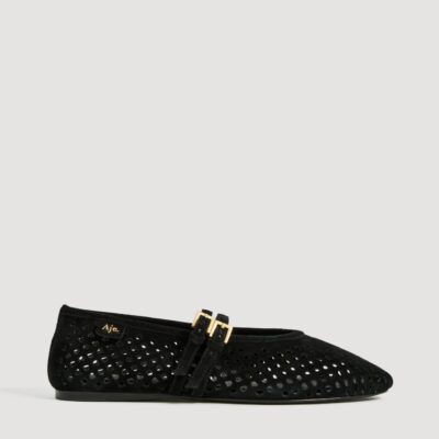 Aje Navina Suede Ballet Flat - Image 1