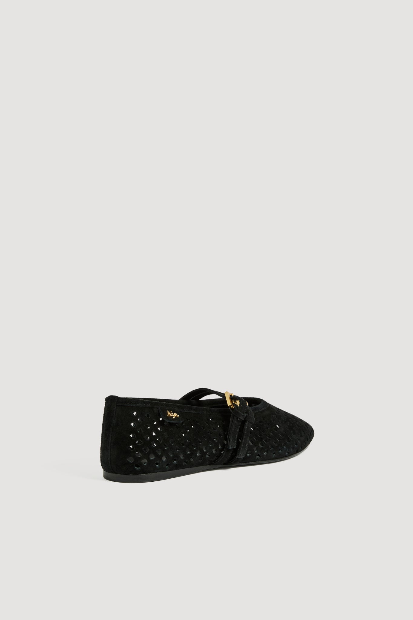 MNAJE090826191140208_2 Aje Navina Suede Ballet Flat - Image 2