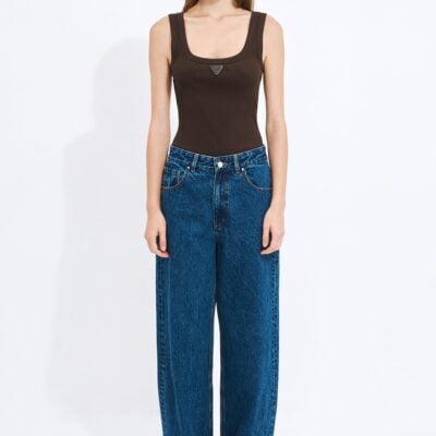 Aje Myles Soft Barrel Leg Jeans - Image 1