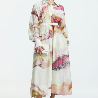 Aje Murphie Midi Dress - Image 1