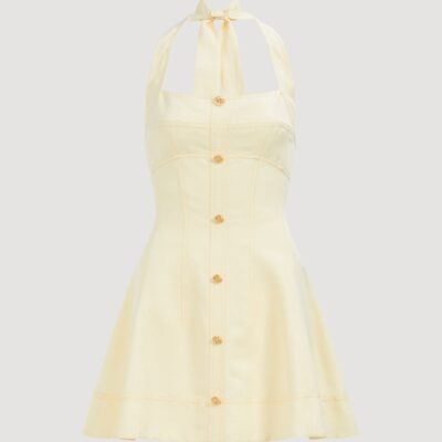 Aje Monroe Halter Mini Dress - Image 2