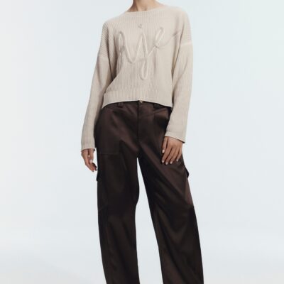 Aje Metis Logo Knit Jumper - Image 1