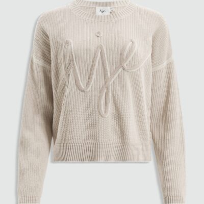 Aje Metis Logo Knit Jumper - Image 2