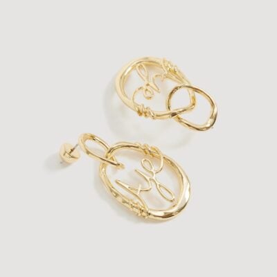 Aje Melodia Logo Drop Earring - Image 2