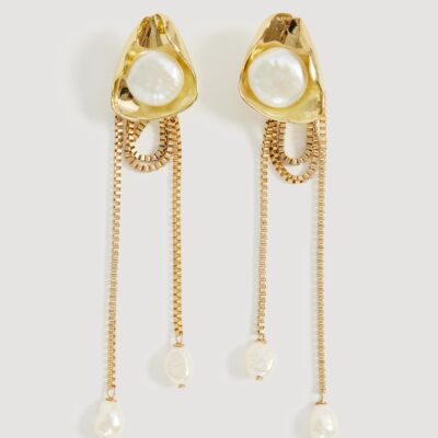 Aje Luneth Large Drop Stud - Image 1