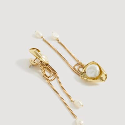 Aje Luneth Large Drop Stud - Image 2