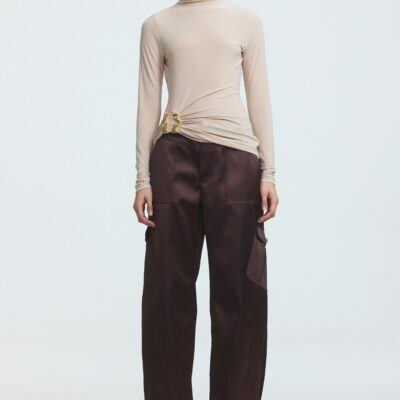 Aje Luma Hardware Jersey Top - Image 1