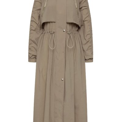 Aje Longline Pleated Trench 703 - Image 2